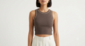 Ribbed Crop Tank Top